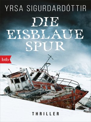 cover image of Die eisblaue Spur